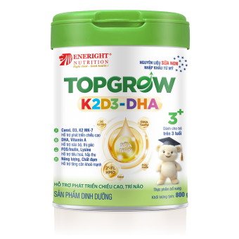  Topgrow K2D3 – DHA 3+ 800g 